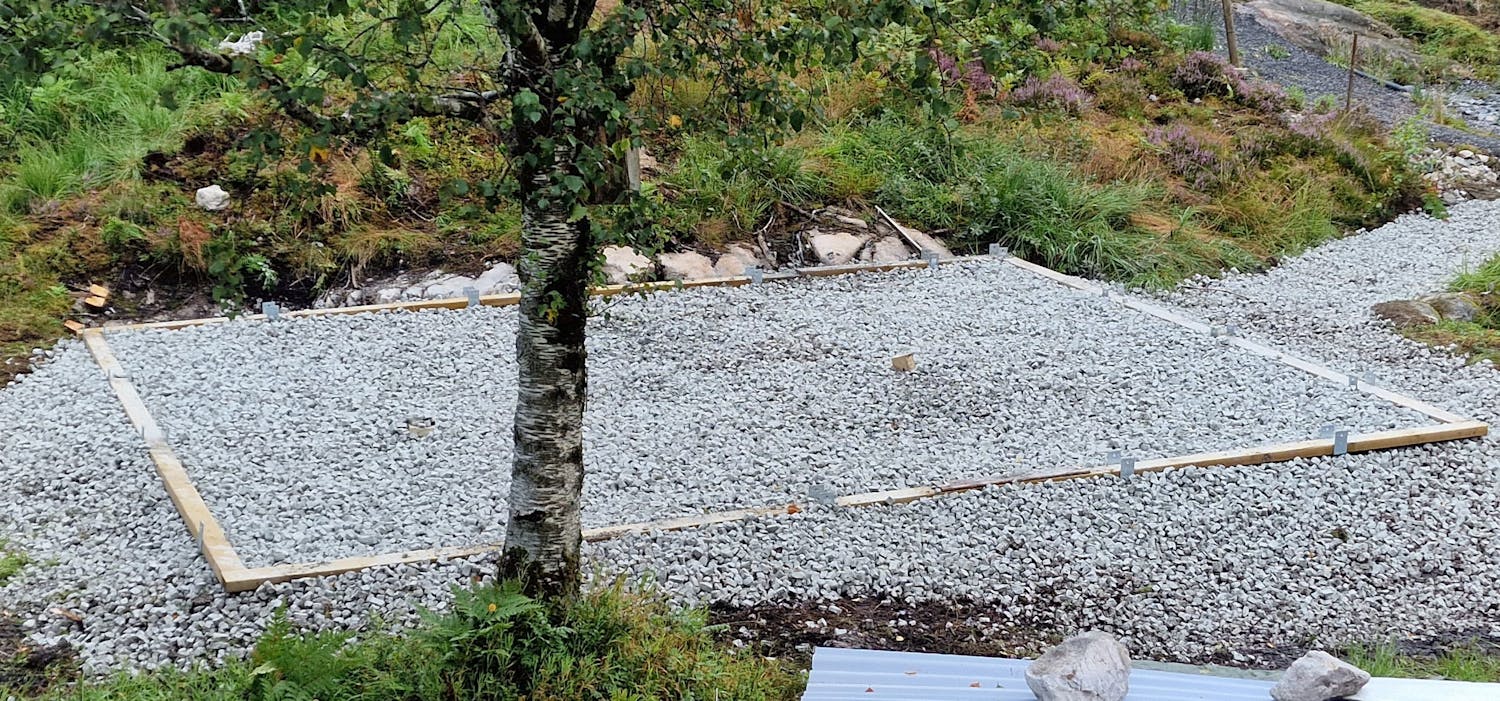 28 kvm växthus med isolerad norrvägg 28 kvm växthus med isolerad norrvägg